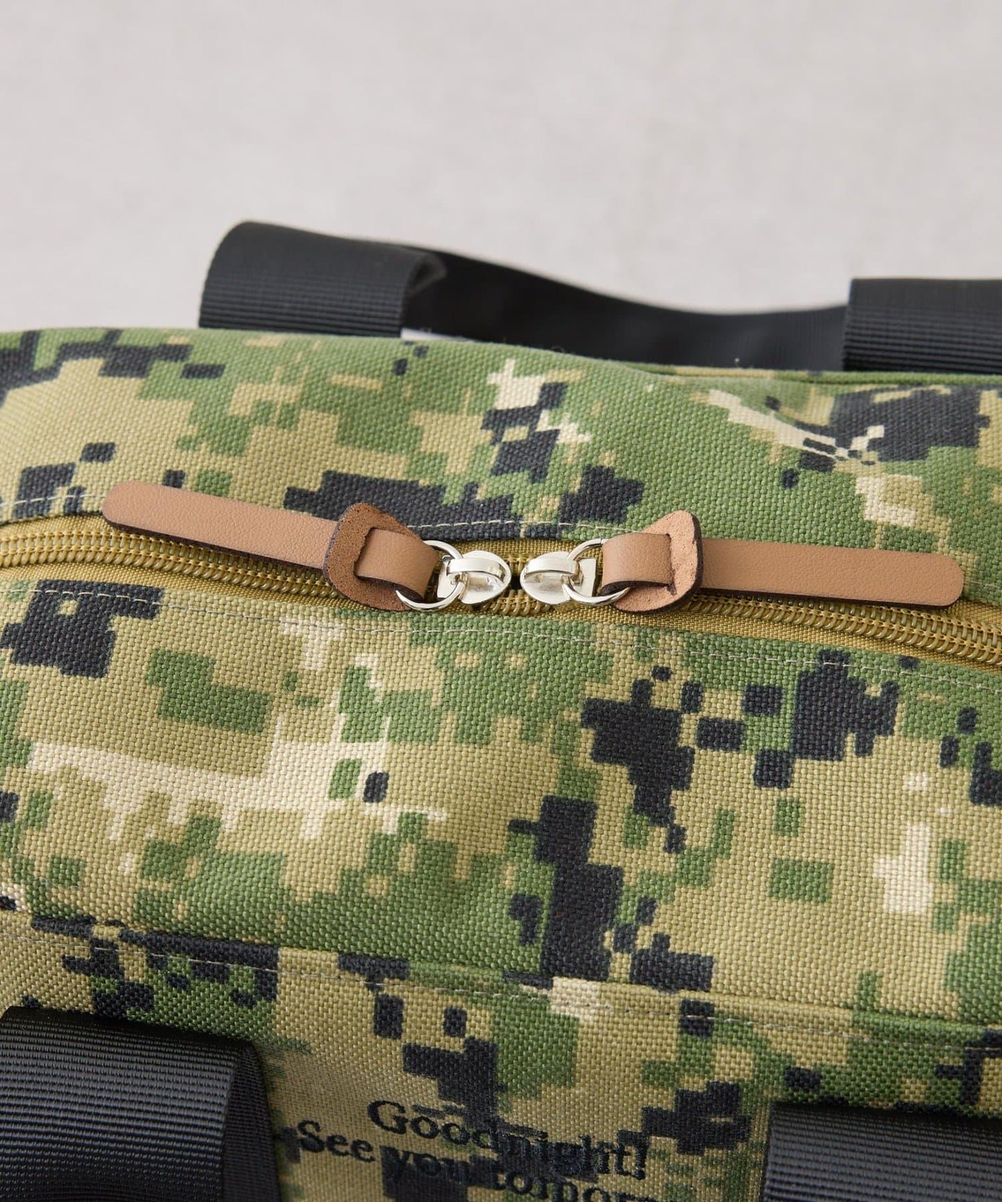 【UNISEX】尼龍拼色迷你波士頓包
