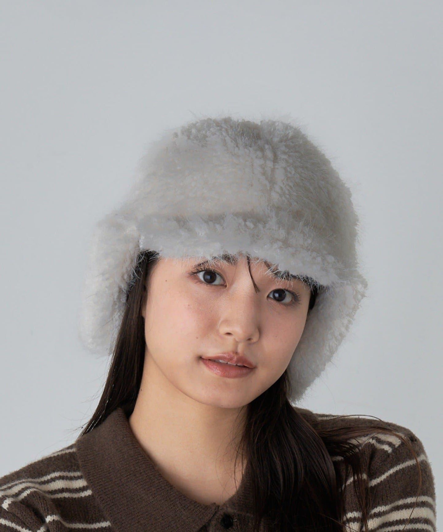 飛行員風格毛絨帽