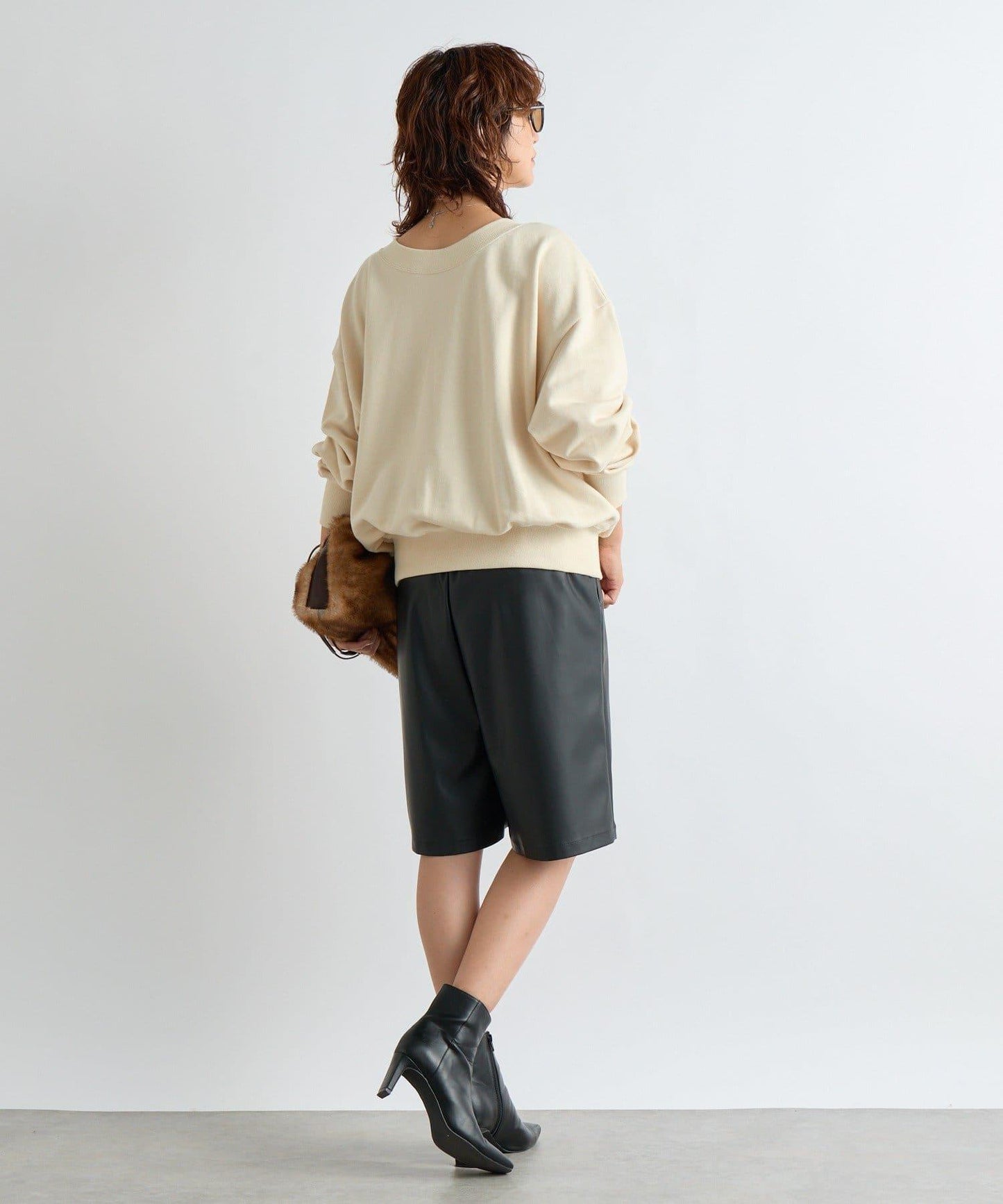 【大人休閒風】2way照片印花衛衣