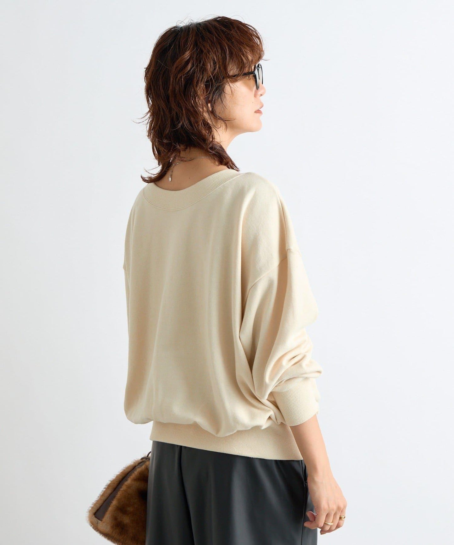 【大人休閒風】2way照片印花衛衣