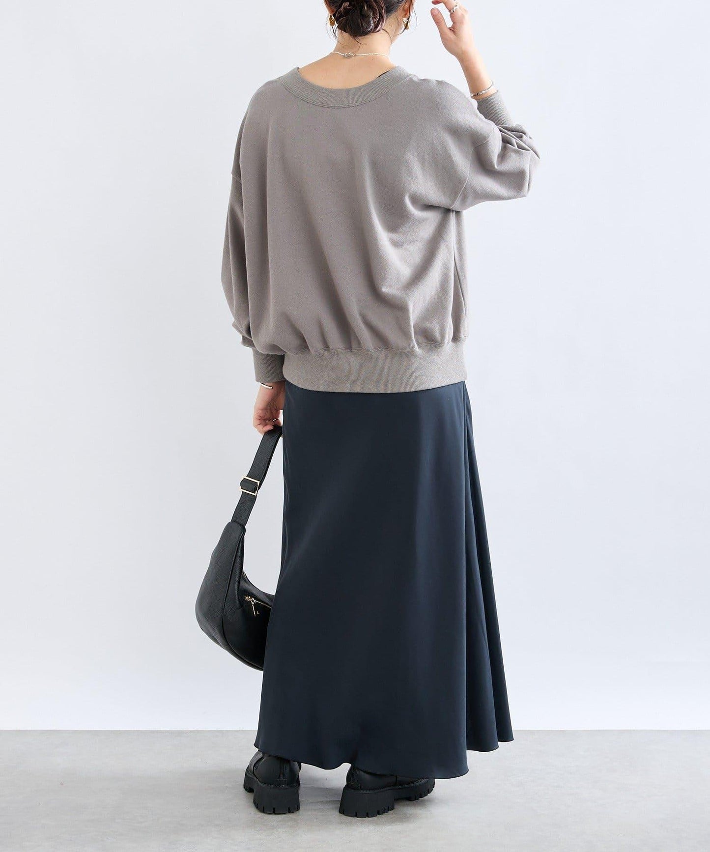 【大人休閒風】2way照片印花衛衣