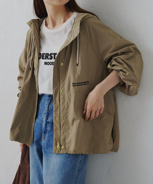 【F&B】防潑水再生尼龍戶外夾克
