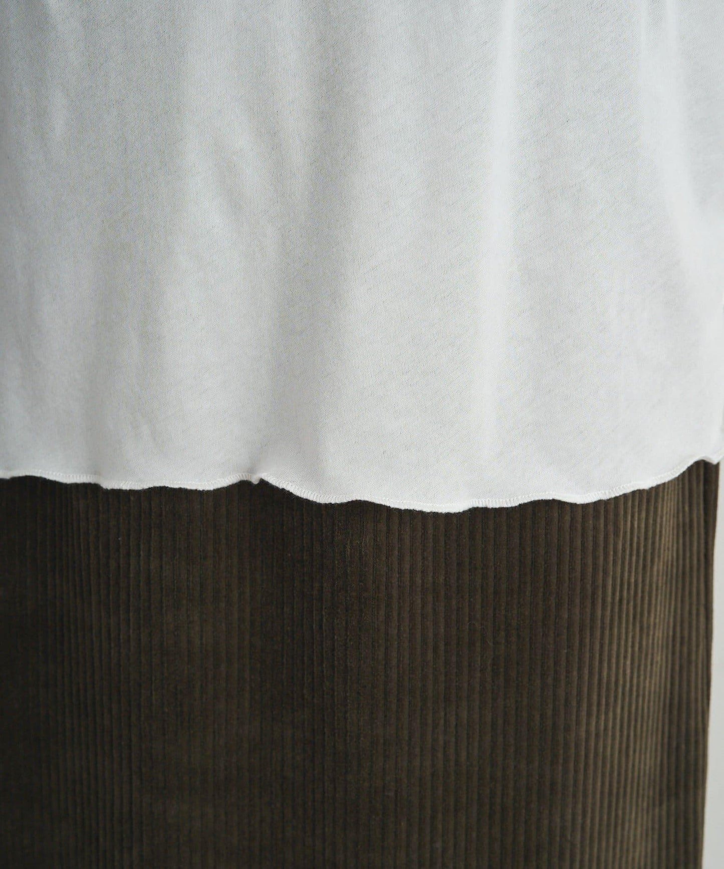 【25AW新色上市!】棉質透視高領T恤