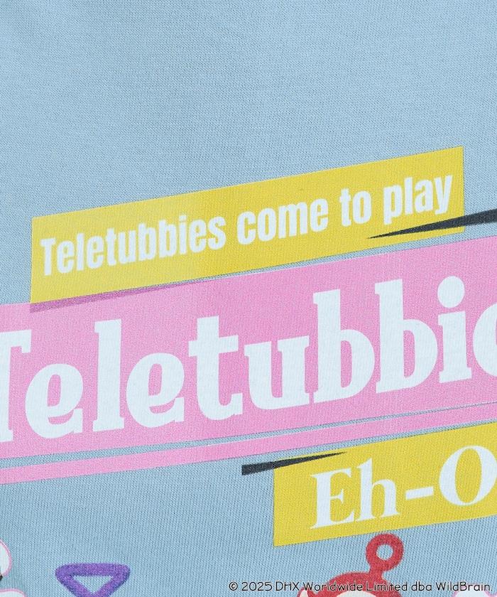 天線寶寶復古前印花長袖T恤