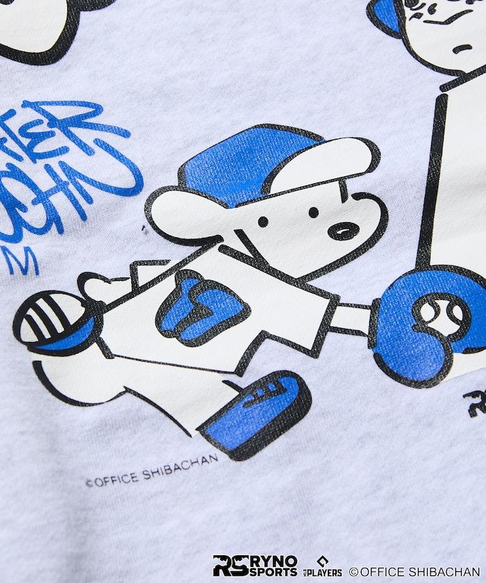 SKATER JOHN × RYNO SPORTS × MLB球員 大谷翔平擊球印花連帽衛衣