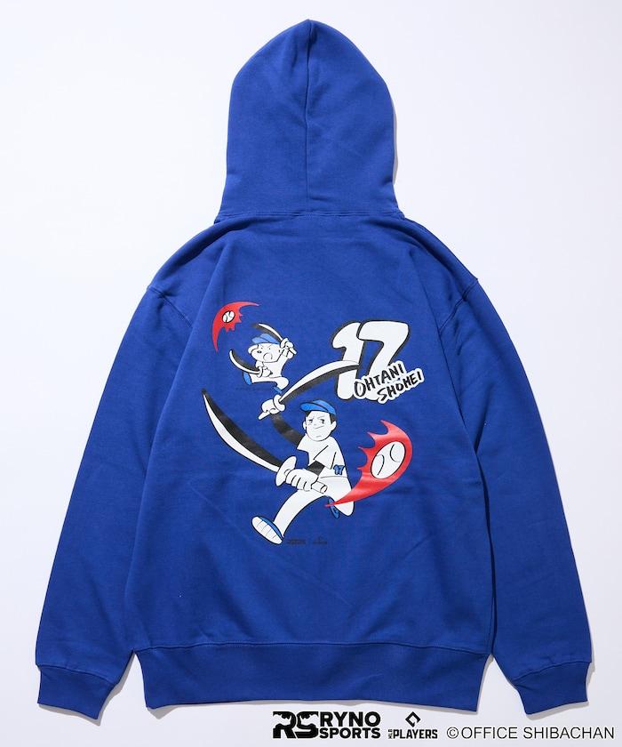 SKATER JOHN × RYNO SPORTS × MLB球員大谷翔平 2WAY印花連帽衛衣