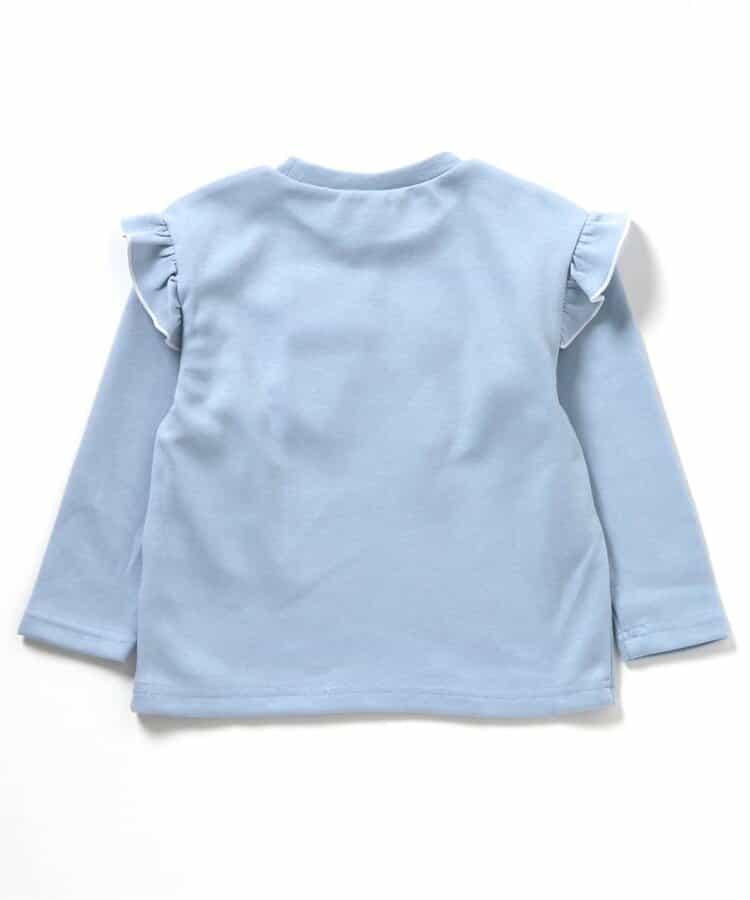 女孩圖案衛衣風格T恤