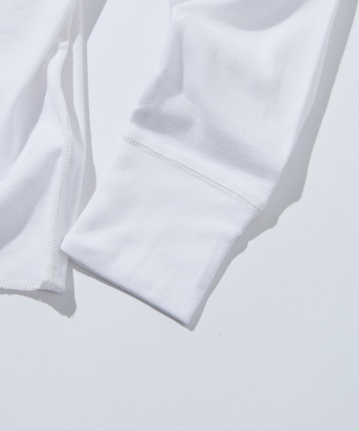 羅紋亨利領長袖套裝T恤