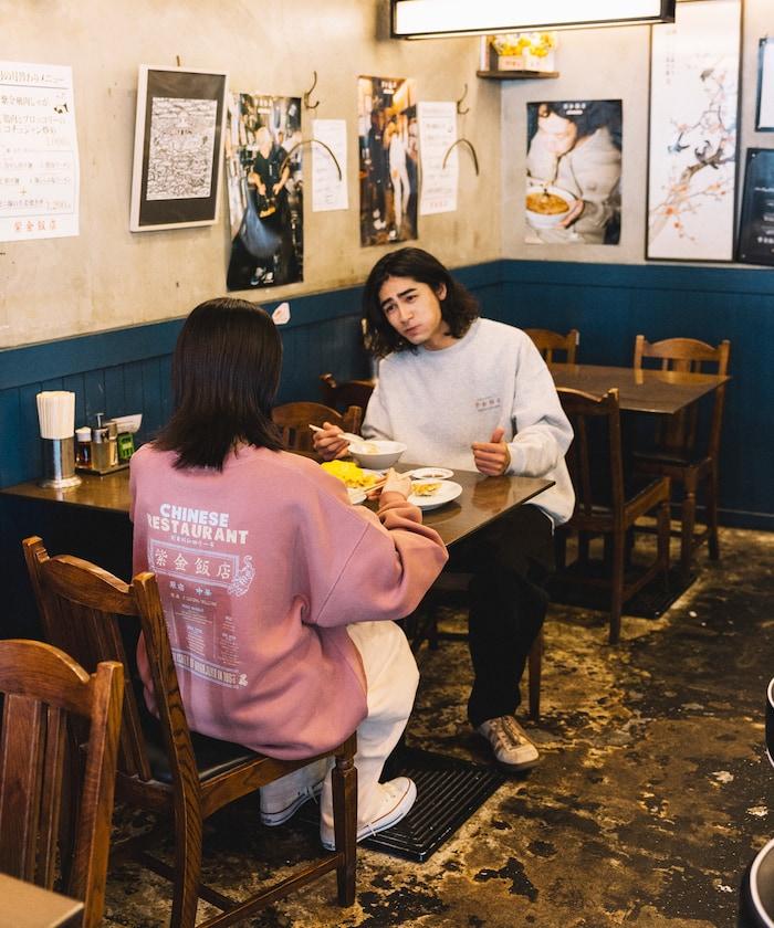 紫金飯店×FREAK'S STORE 聯名款 寬鬆版型 背部印花 圓領衛衣 / 中式設計 【限量】