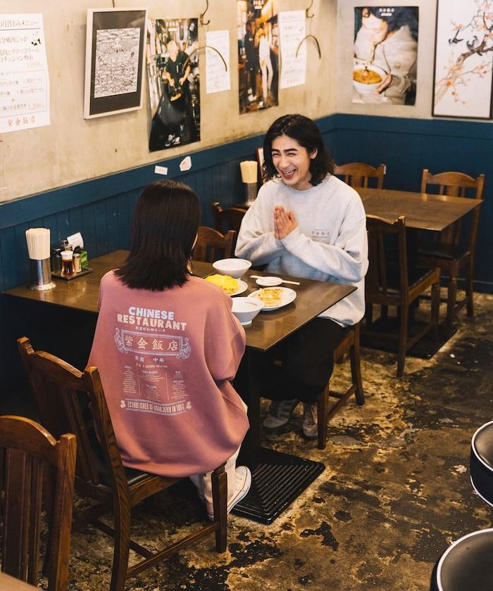 紫金飯店×FREAK'S STORE 聯名款 寬鬆版型 背部印花 圓領衛衣 / 中式設計 【限量】