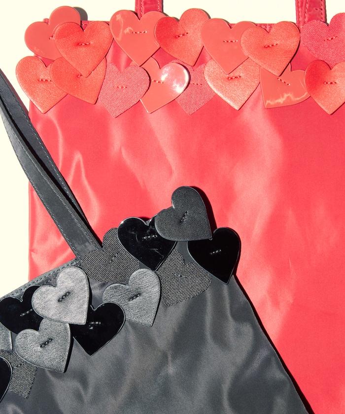 x BASICKS HEART TOTE BAG / トートバッグ