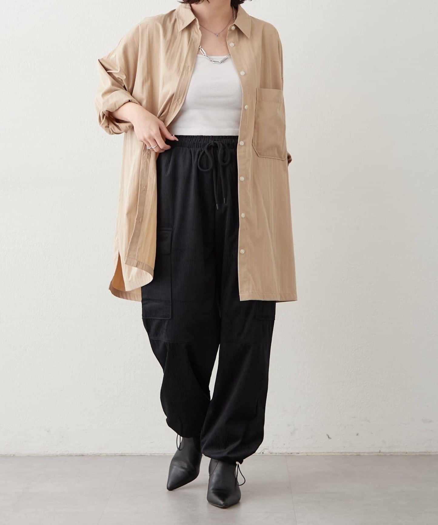 【RMAF】煤黑色工裝褲