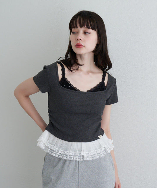 【RAY CASSIN】內衣疊穿T恤