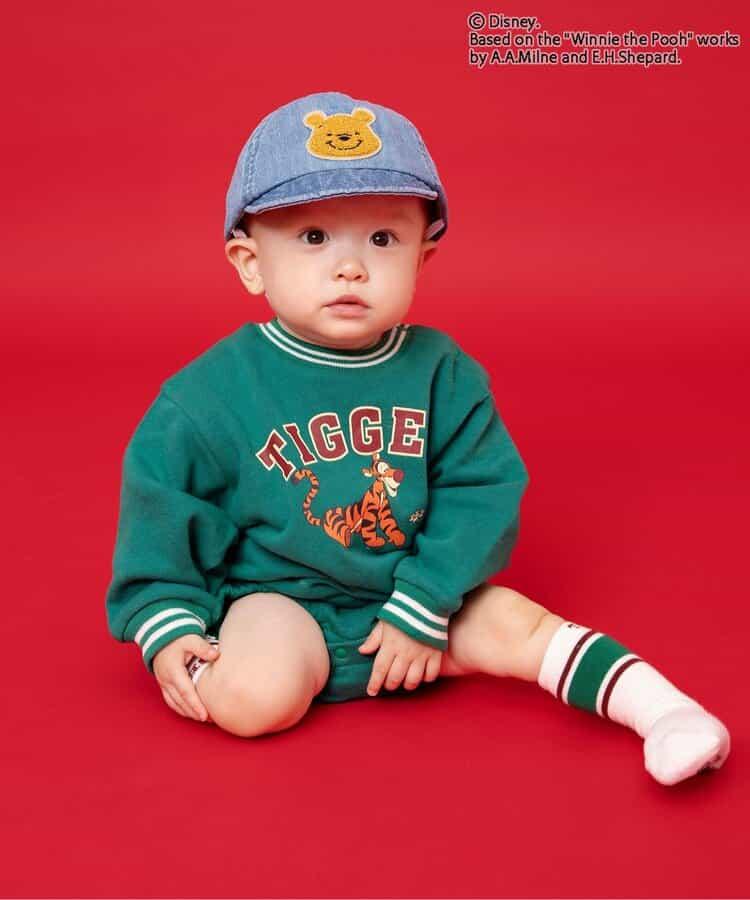 迪士尼角色 小熊維尼 嬰兒高筒襪