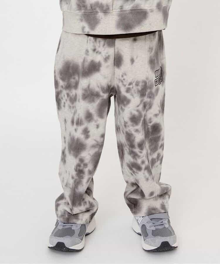 扎染針織長褲(可成套搭配) 十分褲