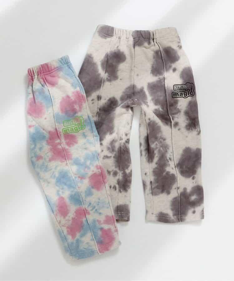 扎染針織長褲(可成套搭配) 十分褲