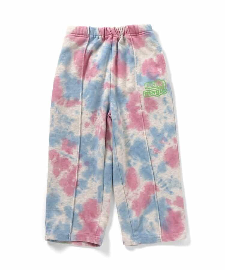 扎染針織長褲(可成套搭配) 十分褲