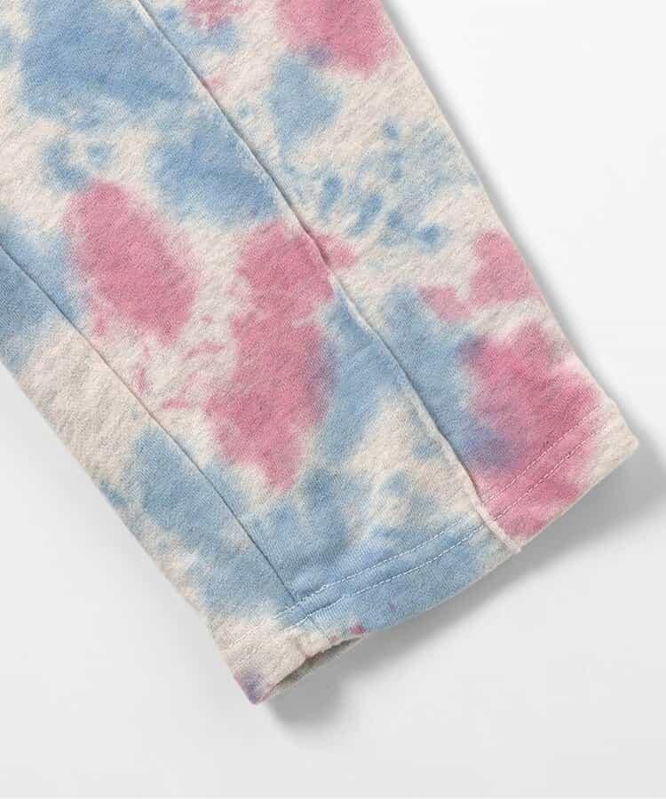 扎染針織長褲(可成套搭配) 十分褲