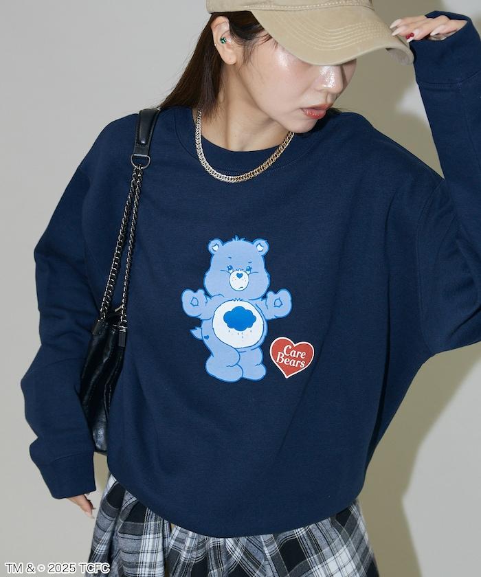 CareBears(TM)/ケアベア(TM) 正面印花圓領衛衣