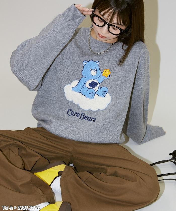CareBears(TM)/ケアベア(TM) 圓領提花針織衫