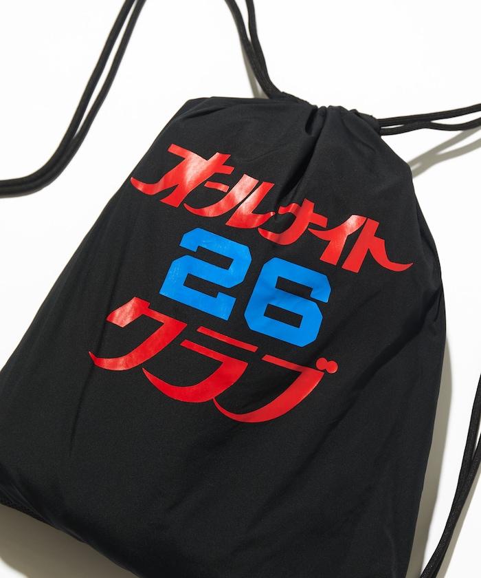特別款 ALLNIGHT26CLUB KANNAIGI 裡毛套裝 附抽繩揹包