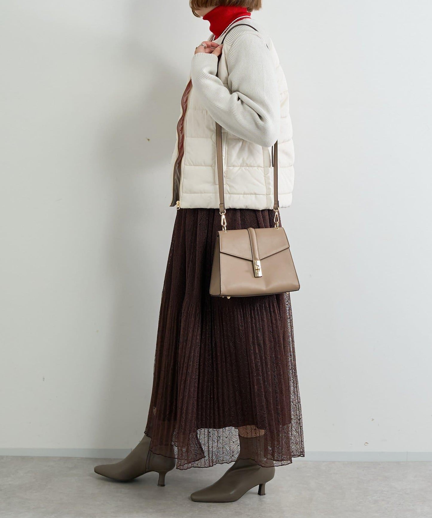 日常百搭羅紋高領衫