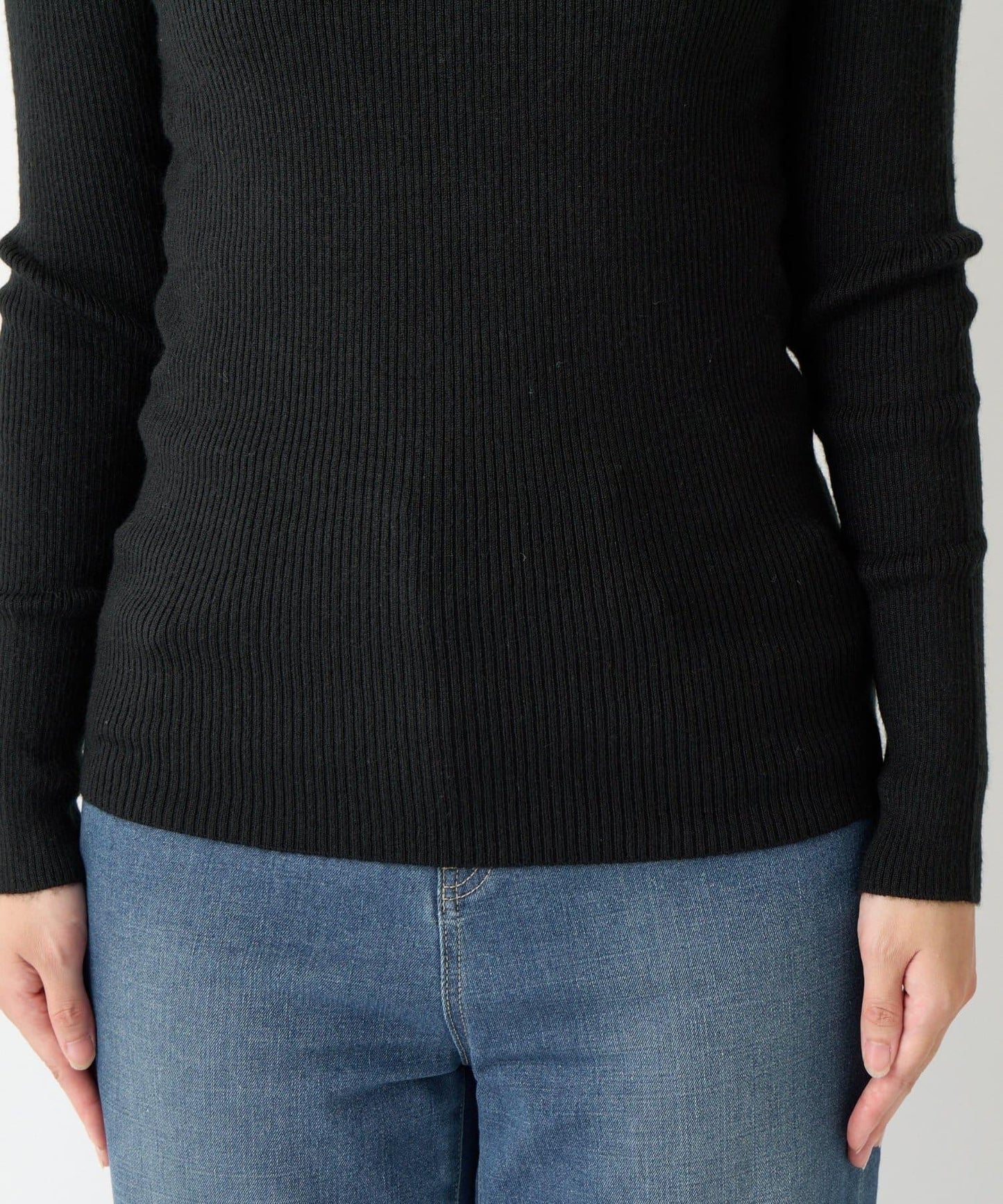 日常百搭羅紋高領衫