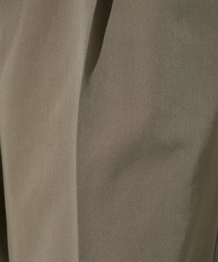 褶皺直筒褲(西裝褲)