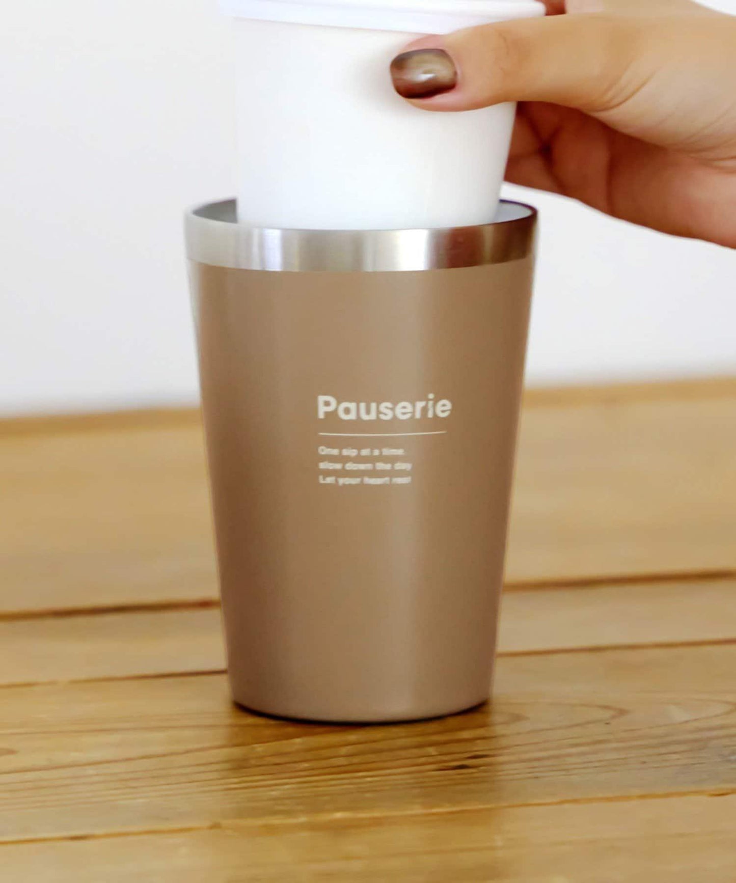 2wayステンレスタンブラー:450ml