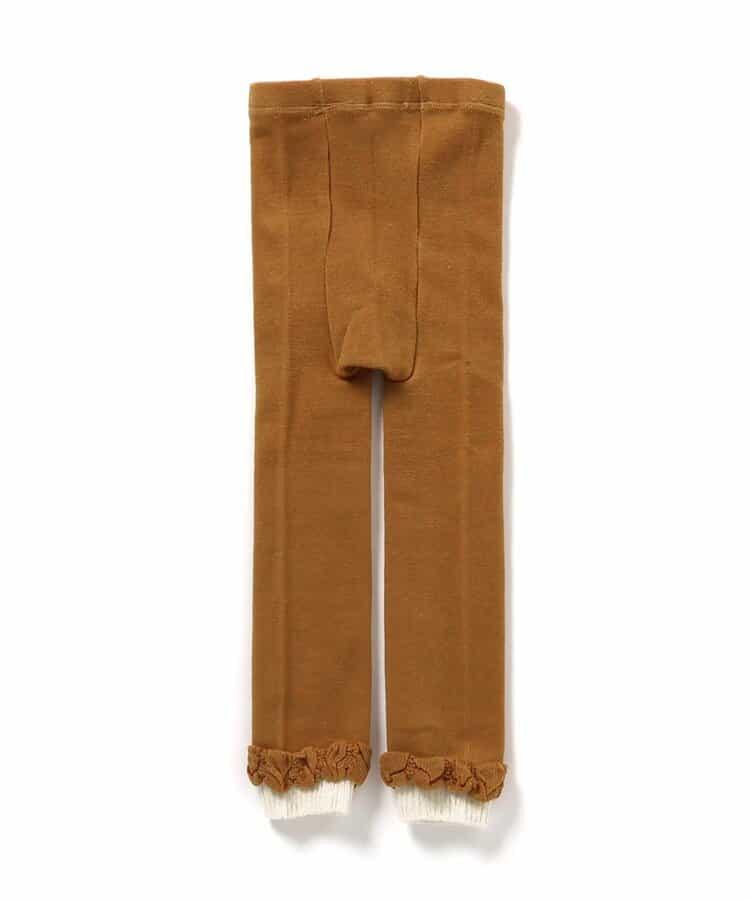 下襬荷葉邊打底褲