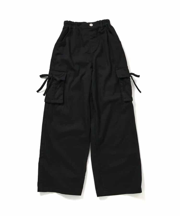 蝴蝶結工裝褲