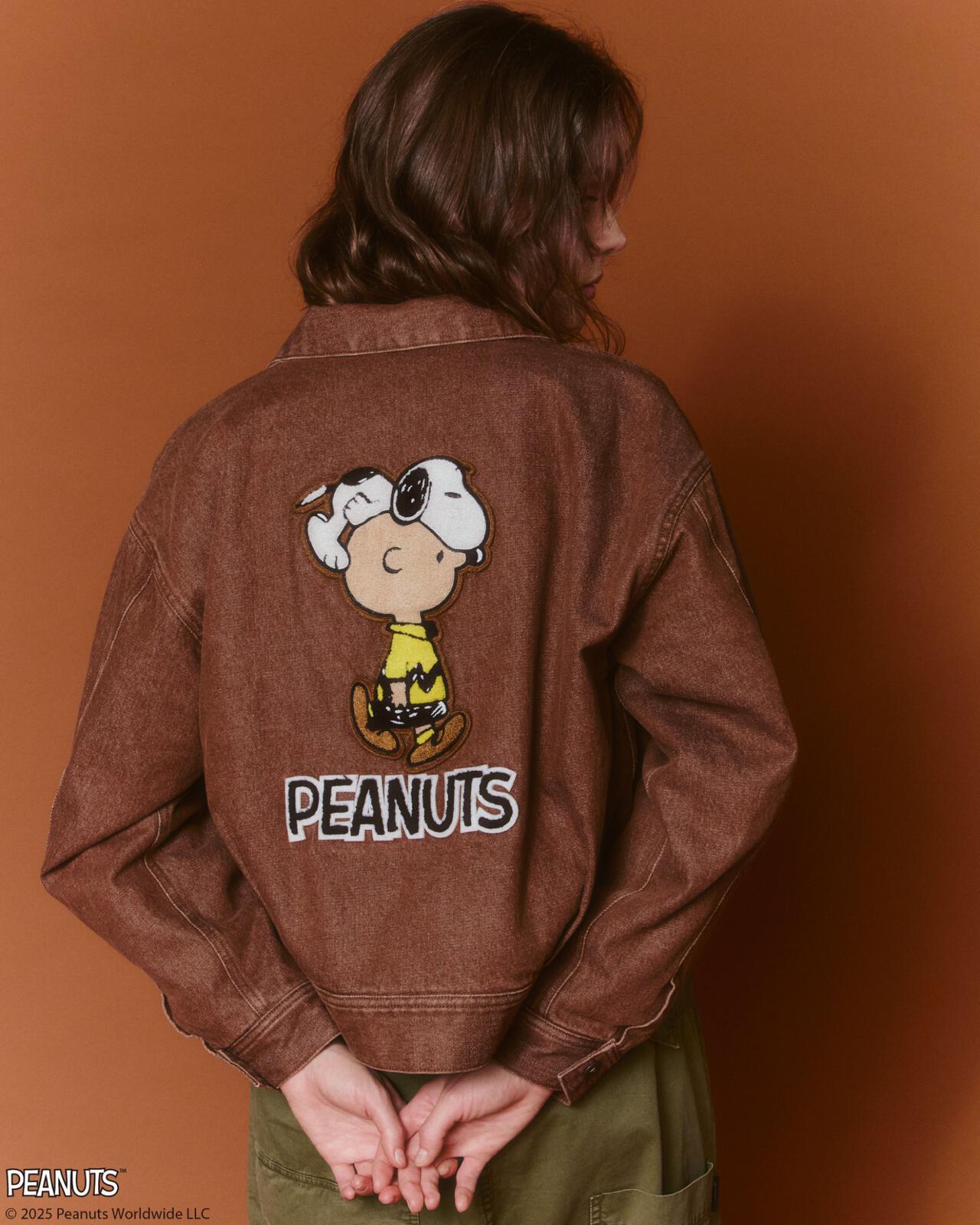 《AVIREX × 《PEANUTS》牛仔工裝夾克 / 牛仔工裝夾克 / 史努比 / AVIREX