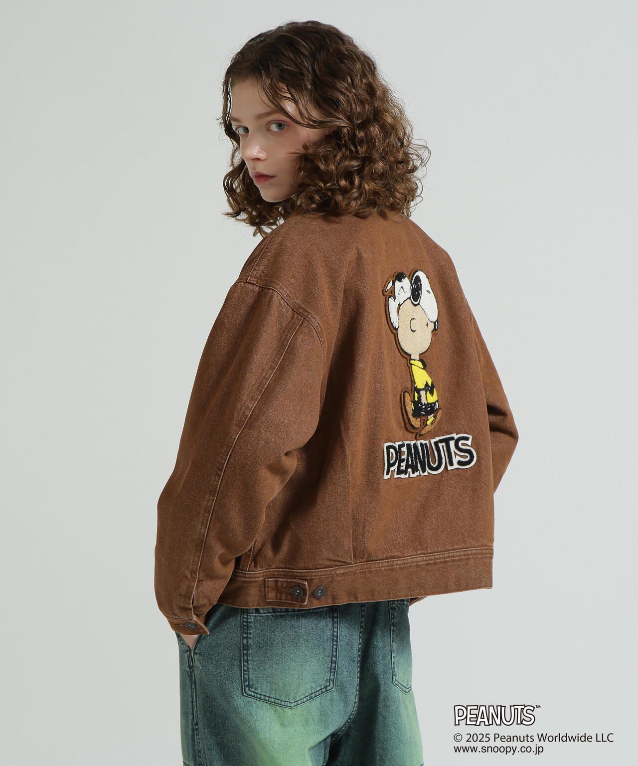 《AVIREX × 《PEANUTS》牛仔工裝夾克 / 牛仔工裝夾克 / 史努比 / AVIREX