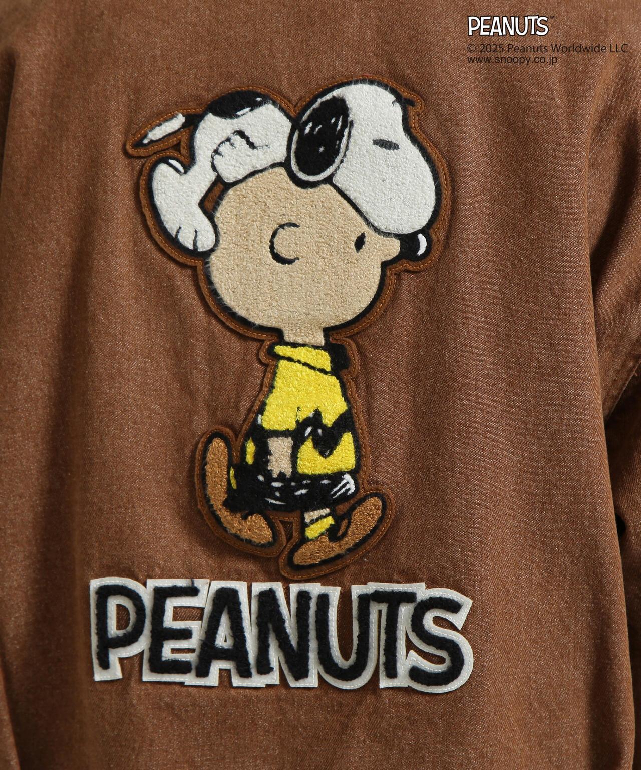 《AVIREX × 《PEANUTS》牛仔工裝夾克 / 牛仔工裝夾克 / 史努比 / AVIREX