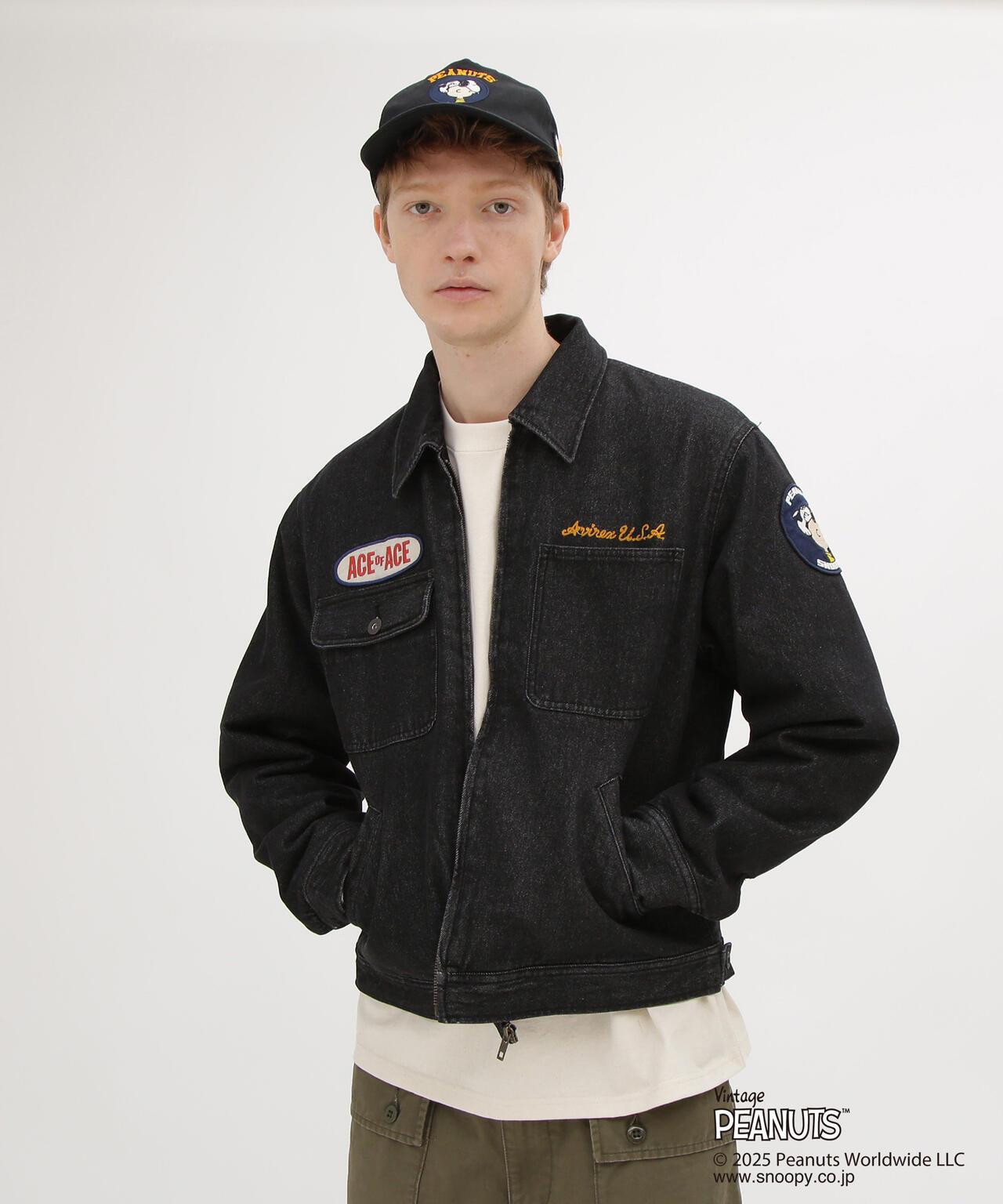 《AVIREX × 《PEANUTS》工裝夾克