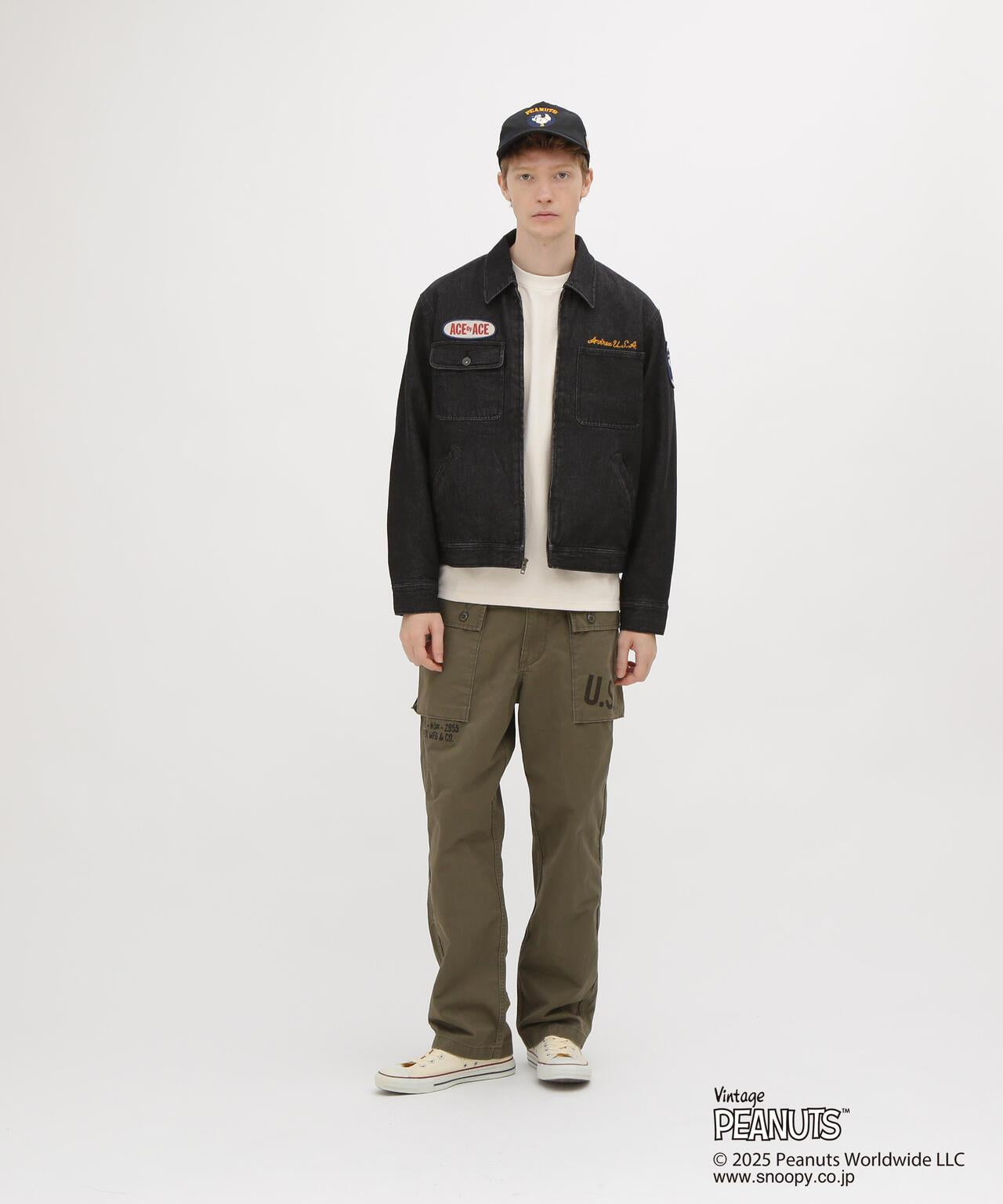 《AVIREX × 《PEANUTS》工裝夾克