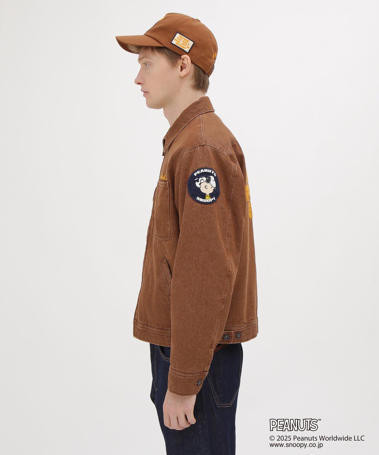 《AVIREX × 《PEANUTS》工裝夾克