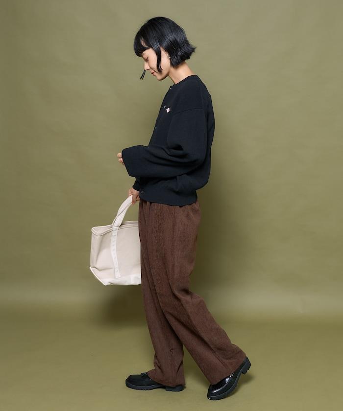 平紋燈芯絨休閒褲