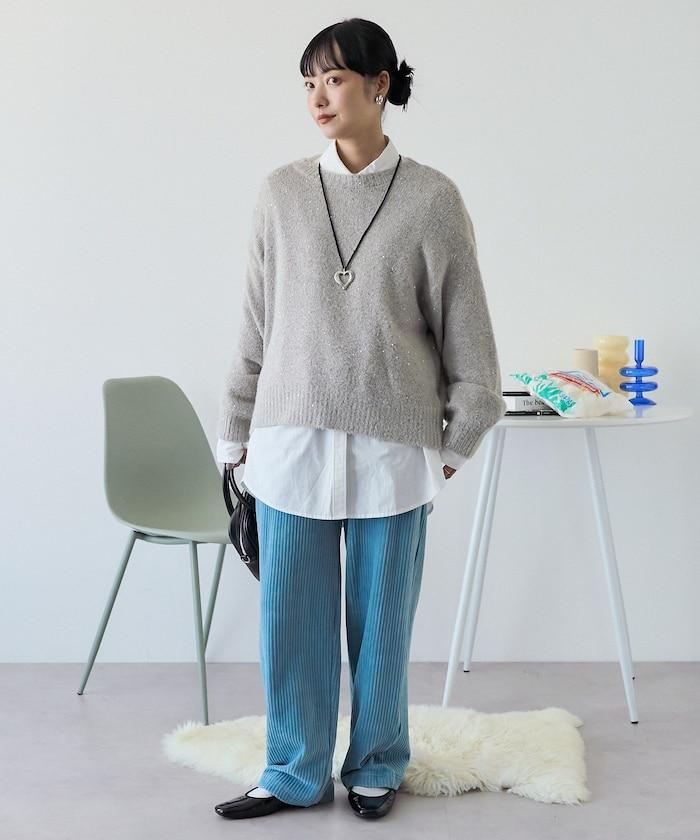 燈芯絨休閒褲