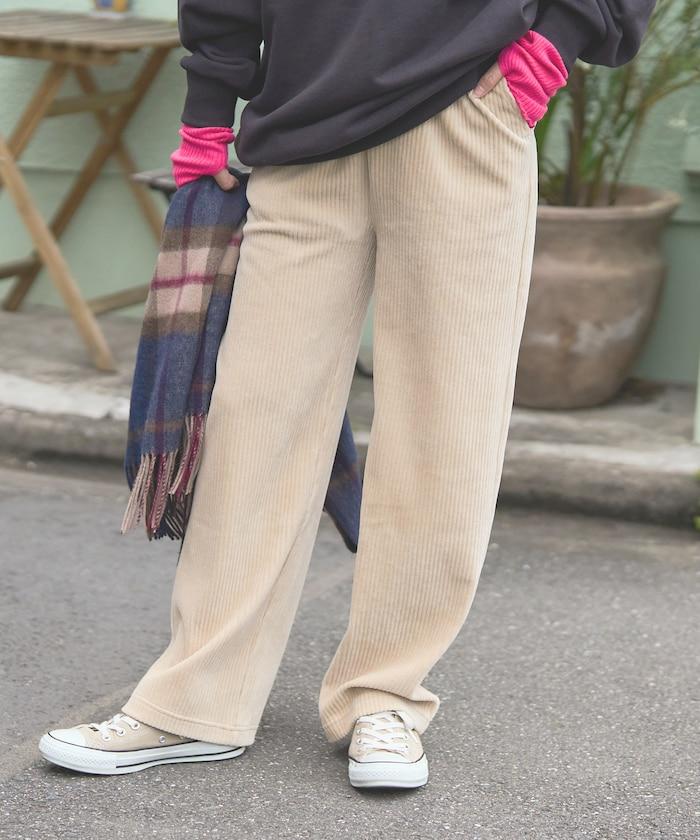 燈芯絨休閒褲