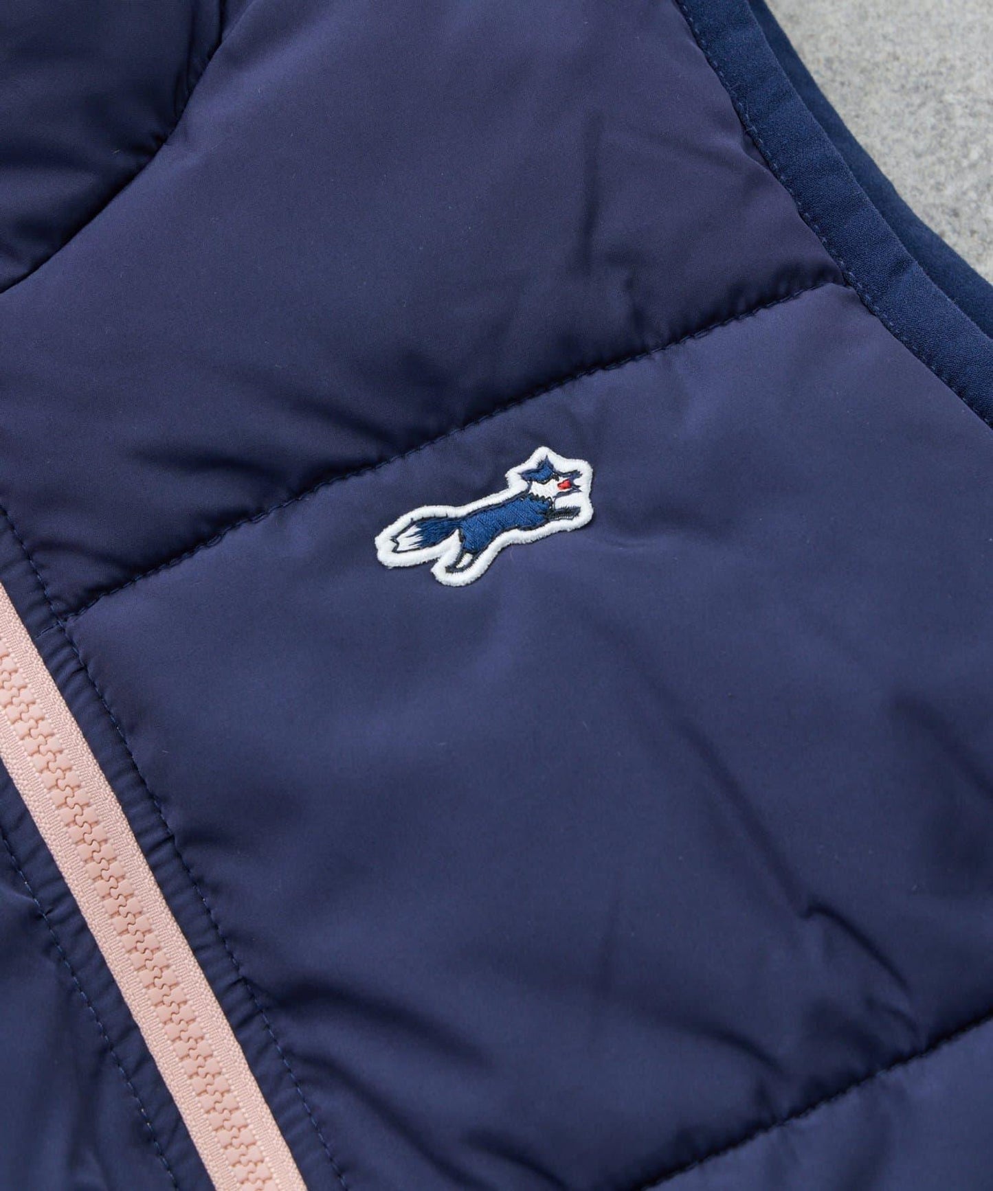 【KIDS】【FOX×TYPY】可雙面穿拼色抓絨加棉馬甲