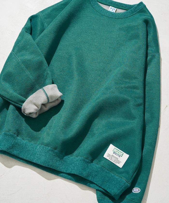 インレー 裡 シャギー ボンディング 配色 プルオーバー【限定展開】 翻譯結果: 夾層內裡絨毛拼接配色套頭衫【限量】
