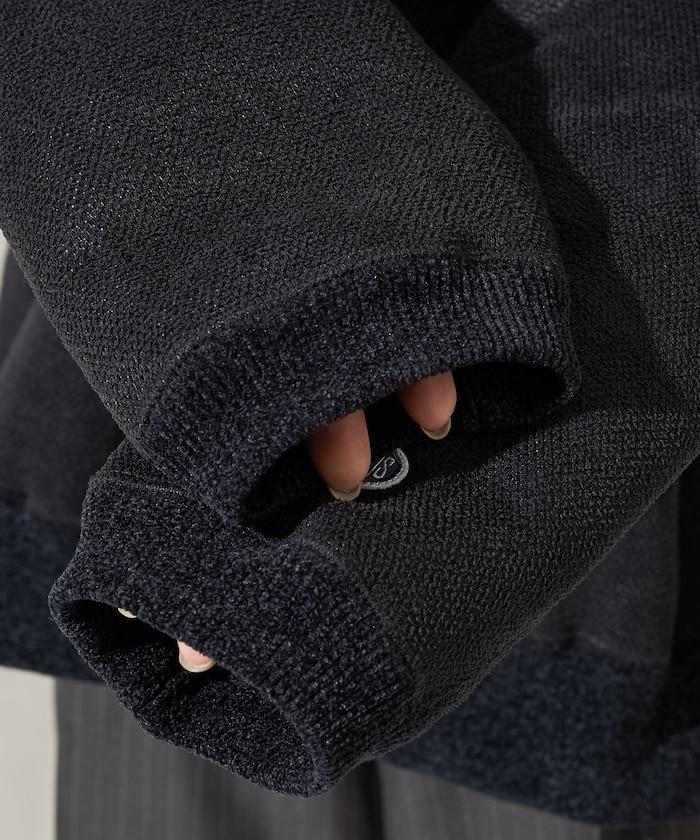 インレー 裡 シャギー ボンディング 配色 プルオーバー【限定展開】 翻譯結果: 夾層內裡絨毛拼接配色套頭衫【限量】