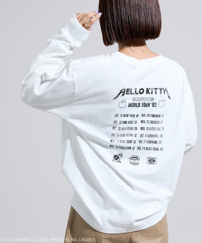 搖滾風格 'HELLO KITTY' 巡演長袖T恤