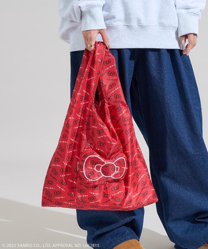HELLO KITTY 蝴蝶結環保袋