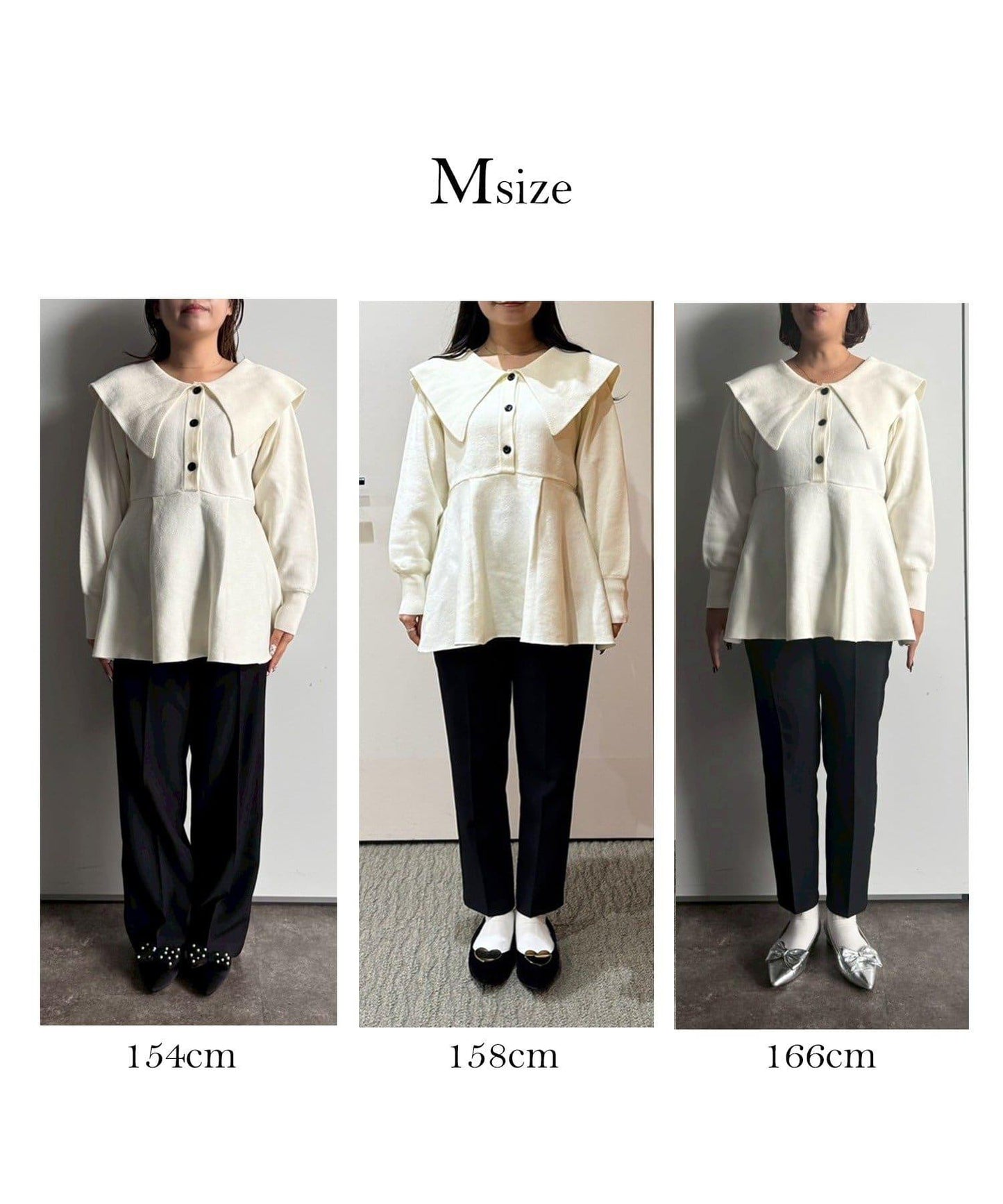 【MOMO】大翻領荷葉邊針織上衣