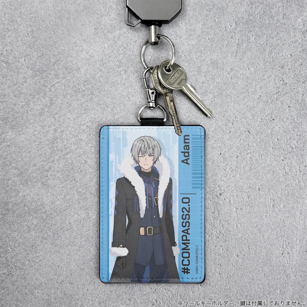 #COMPASS 2.0 戰鬥機理解析系統_亞當 掛鉤卡包(帶龍蝦扣)