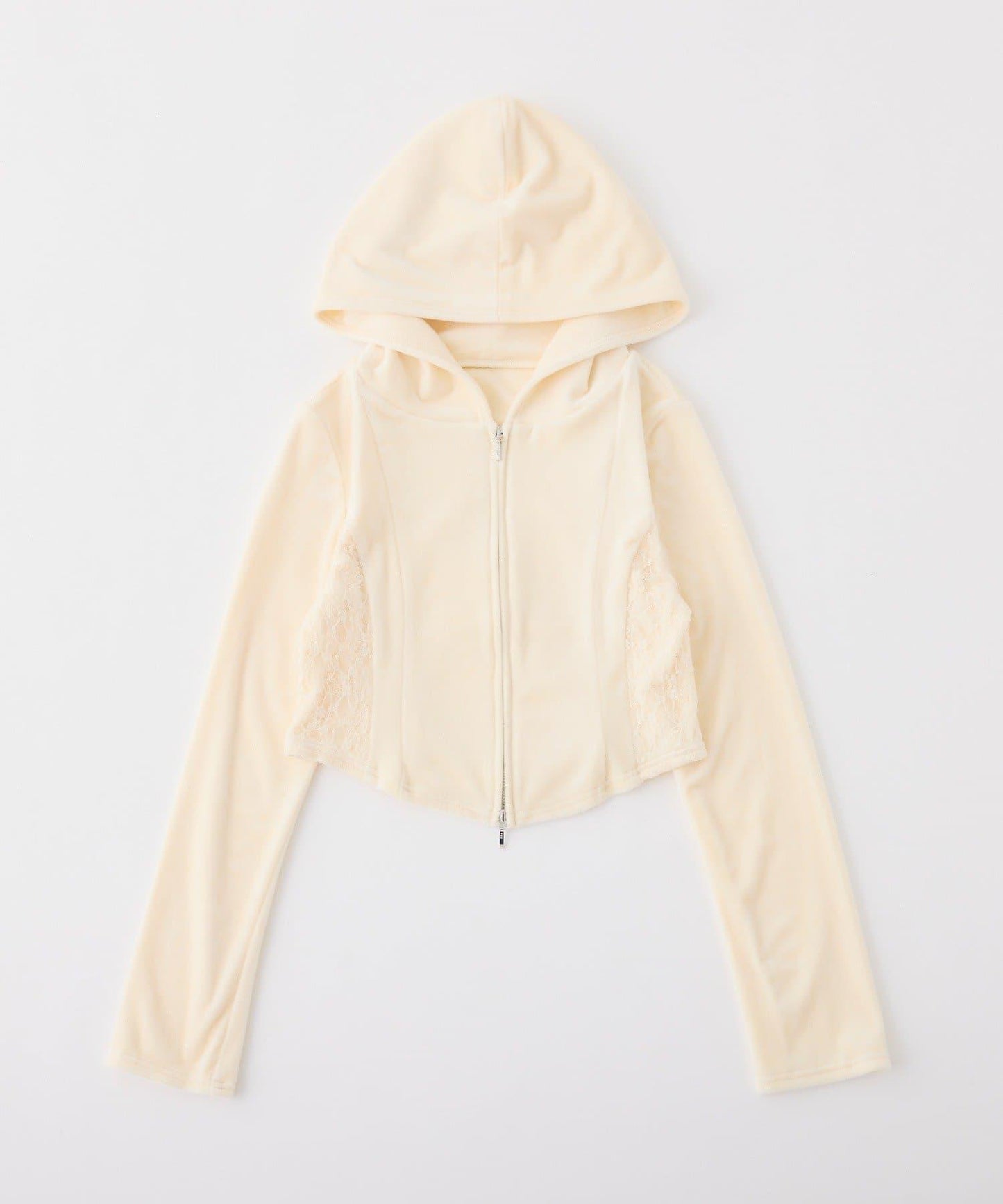 【可成套搭配】天鵝絨連帽衛衣