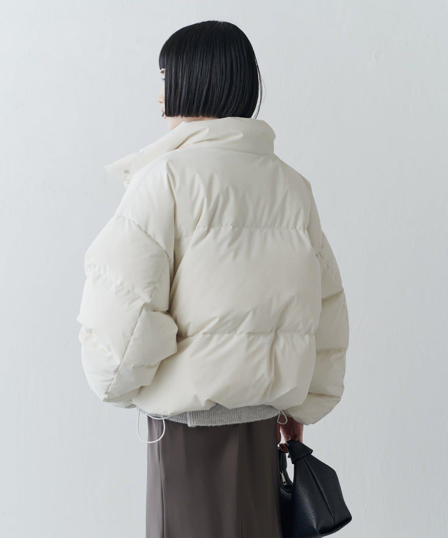 女士短款羽絨夾克