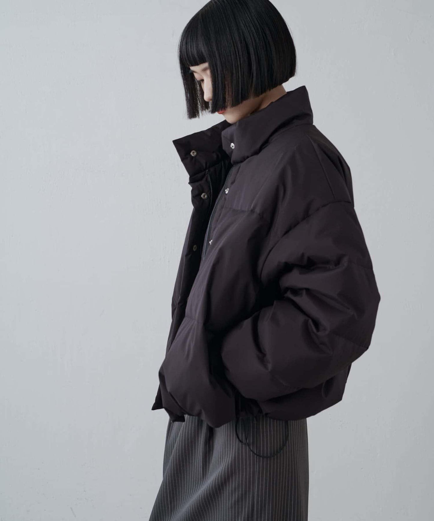 女士短款羽絨夾克